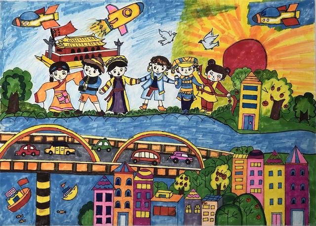 "彩云杯"中小学生绘画比赛·小学组三等奖获奖作品展示(4)