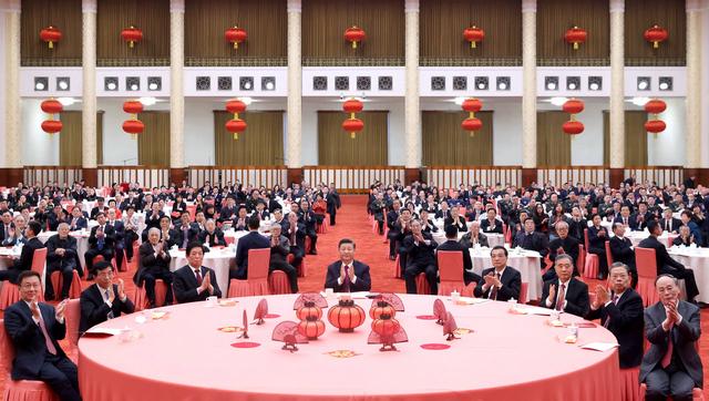 中共中央国务院举行春节团拜会 习近平发表讲话