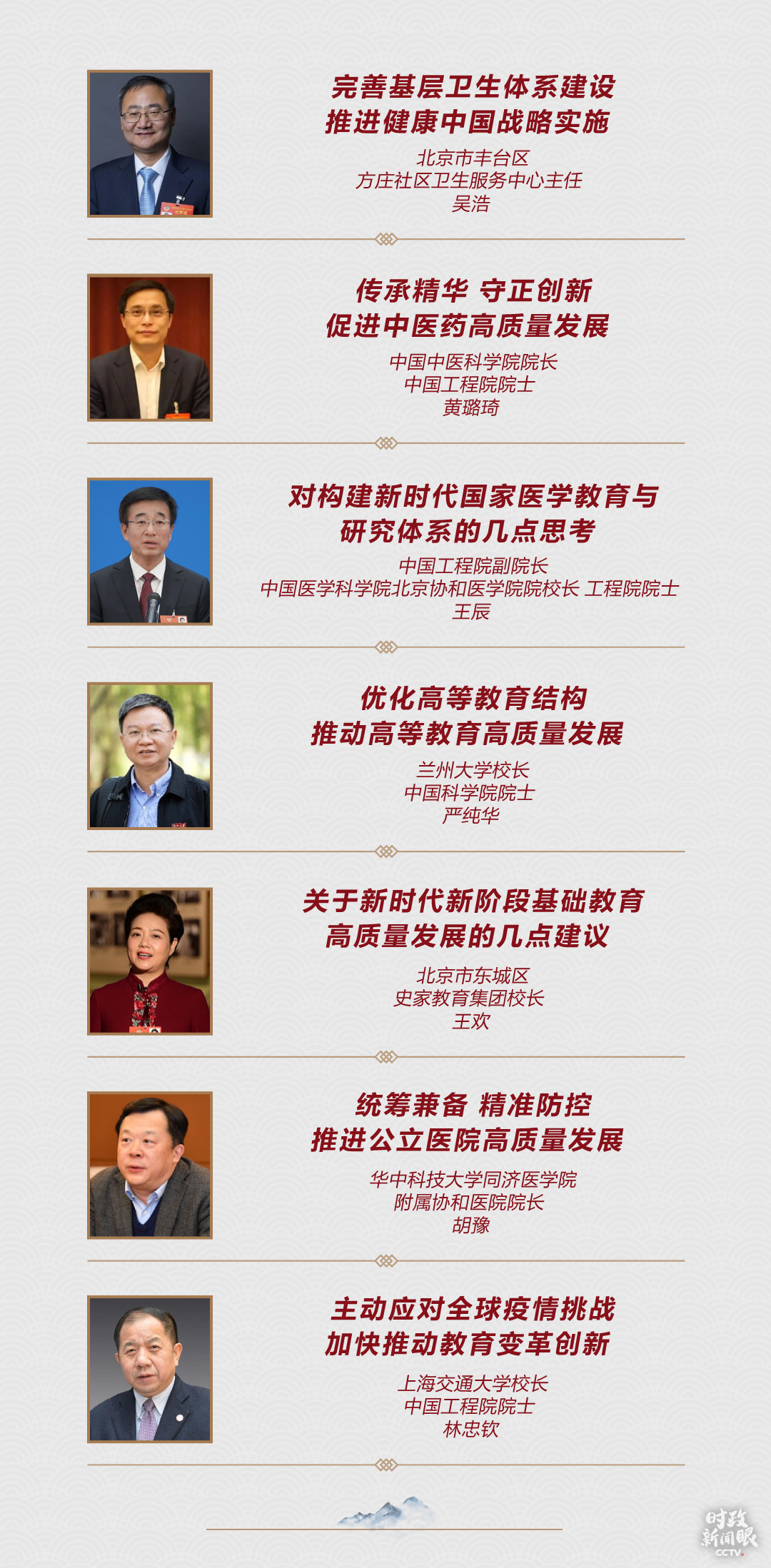 时政新闻眼丨习近平看望全国政协委员，重点谈到这两项事业