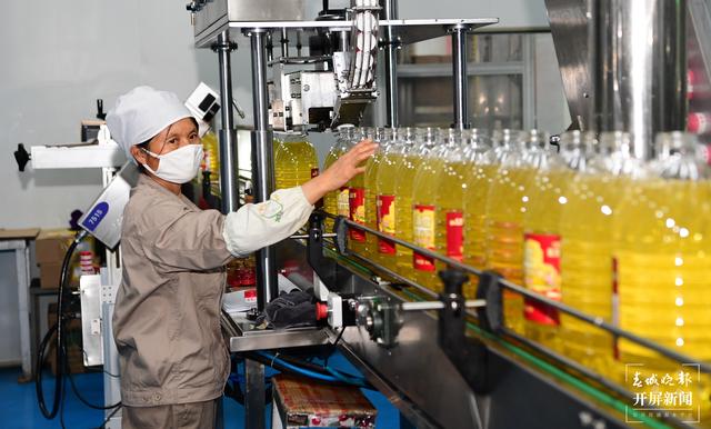 滇雪菜籽油、菜家村菜籽油入选2020年“中国好粮油”产品。曾永洪 摄.JPG