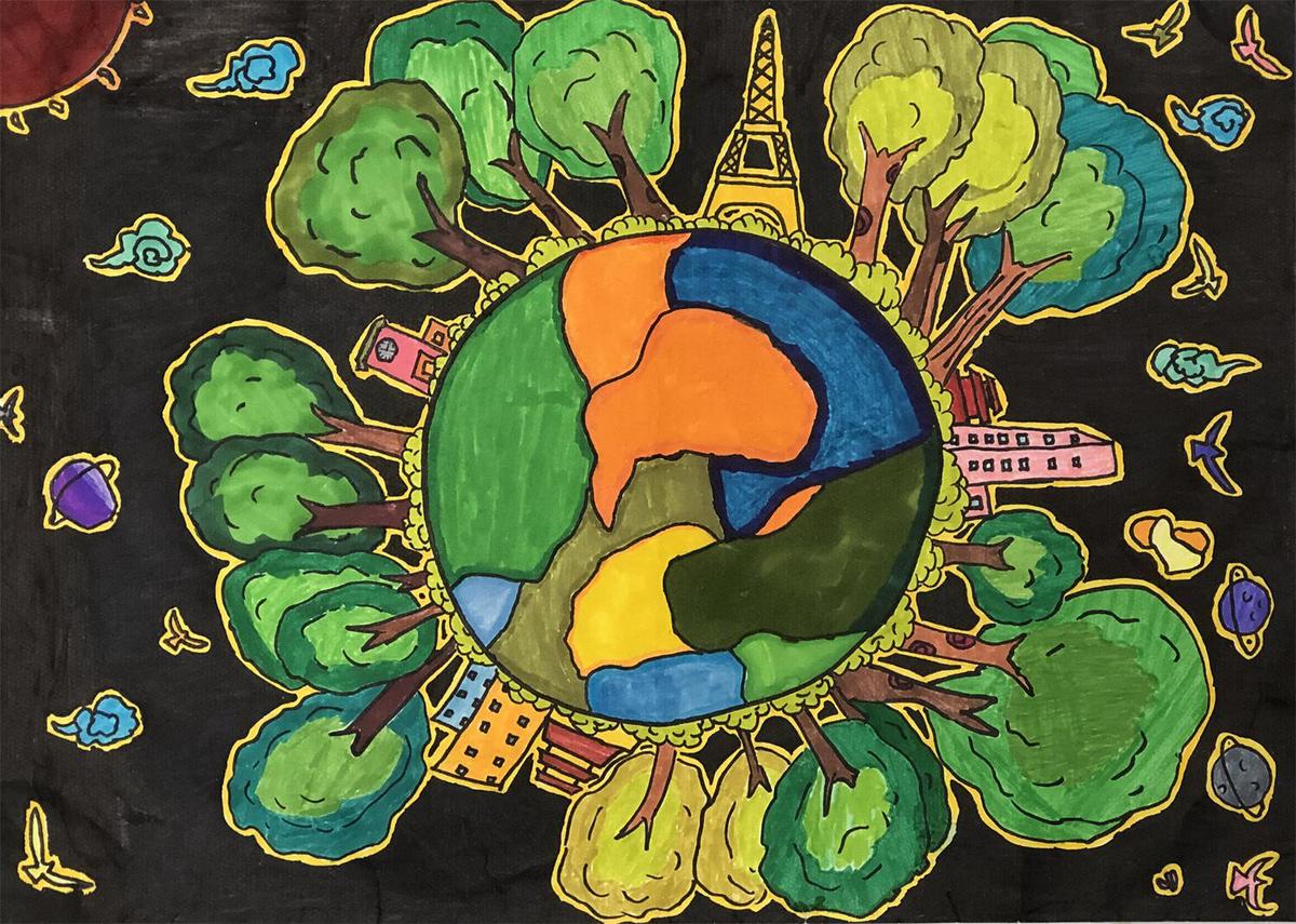 新蕾幼儿园：保护环境 孩子们有“画”说-吴兴新闻网