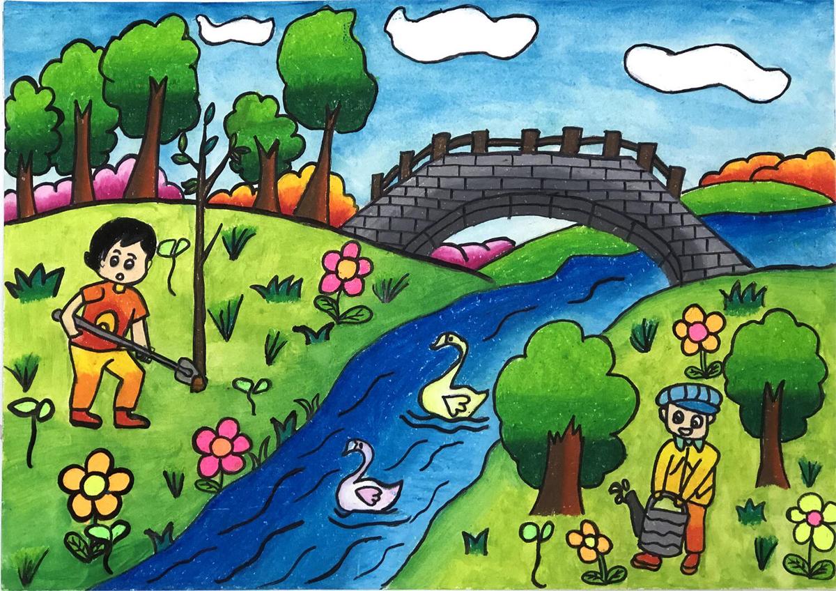 水彩插画-童年的故乡|纯艺术|绘画|我的王国 - 原创作品 - 站酷 (ZCOOL)