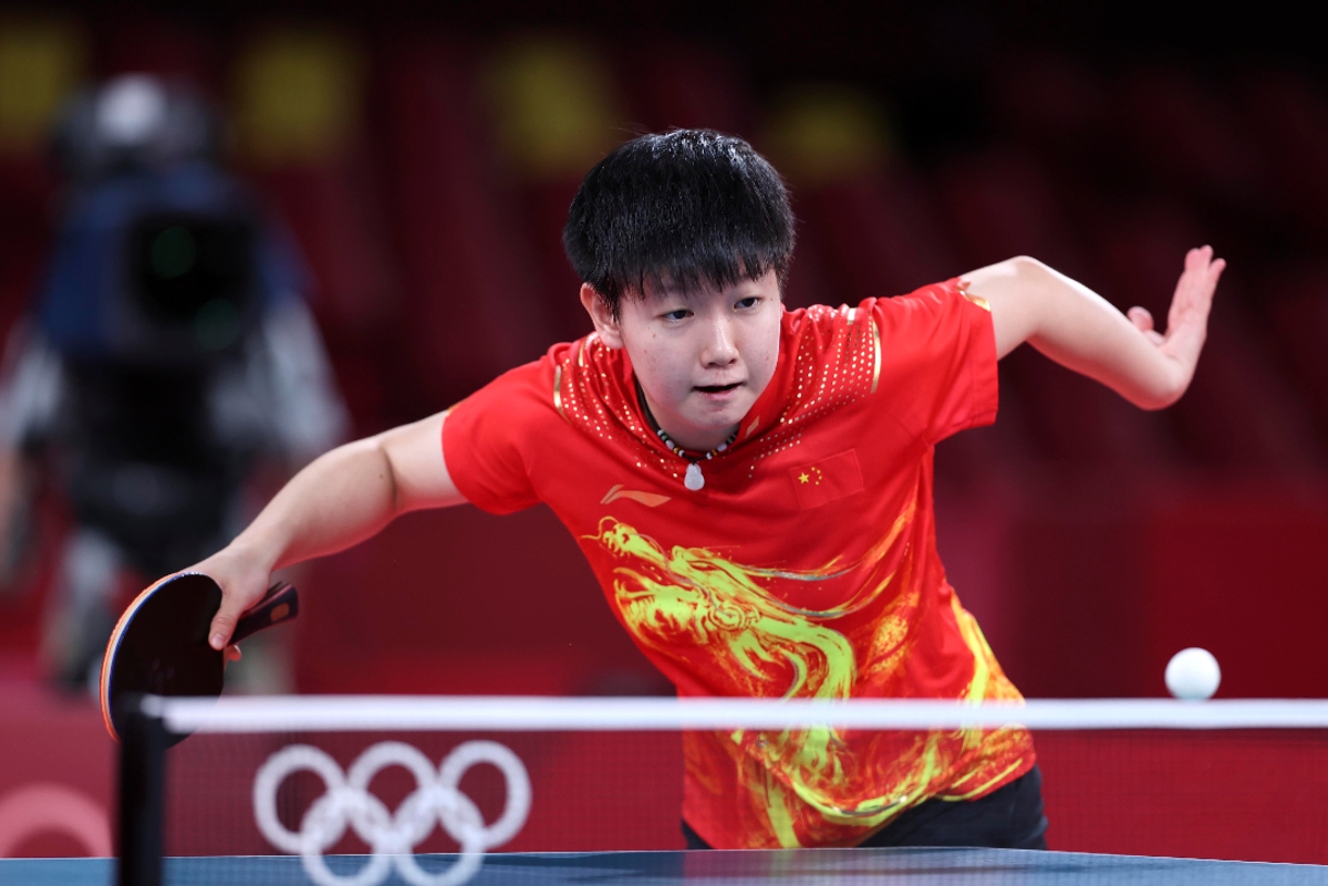 第34金!中国队夺得东京奥运会乒乓球女子团体金牌