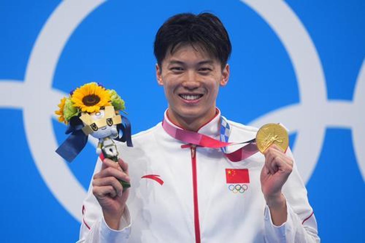 奥运冠军汪顺图片