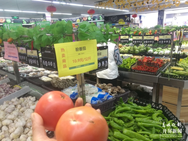 番茄价格上涨 夏体雷 摄