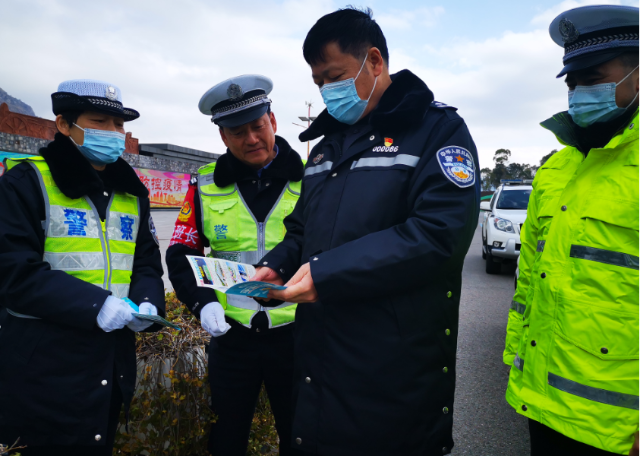 春节假期，云南交警这样守护“年味” 警方供图