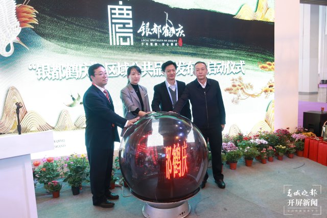 “银都鹤庆”区域公共品牌在南博会上正式发布（高伟 摄）