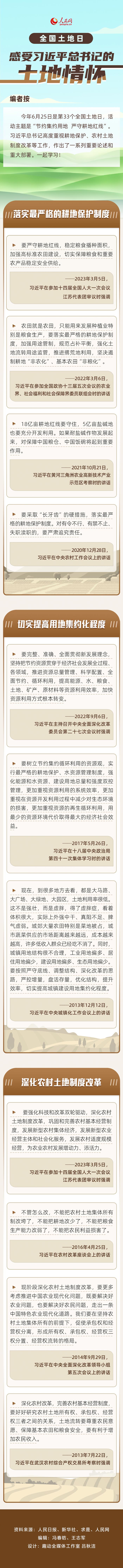 全国土地日丨感受习近平总书记的土地情怀