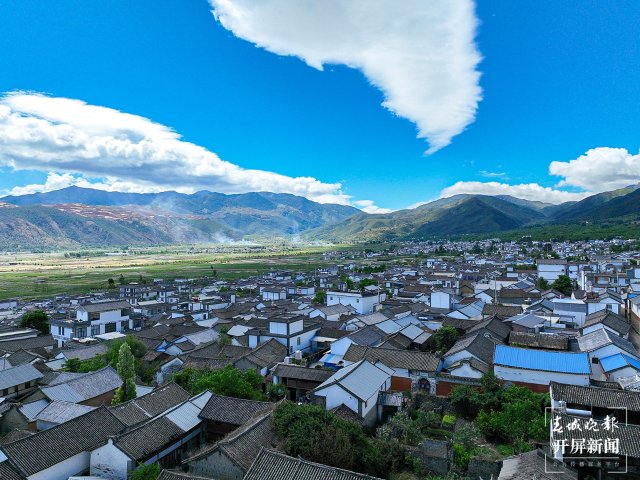 国家历史文化名镇凤羽镇。（采访传编辑）美好生活在云南 藏在古镇里的赵家小院（有视频）.jpg